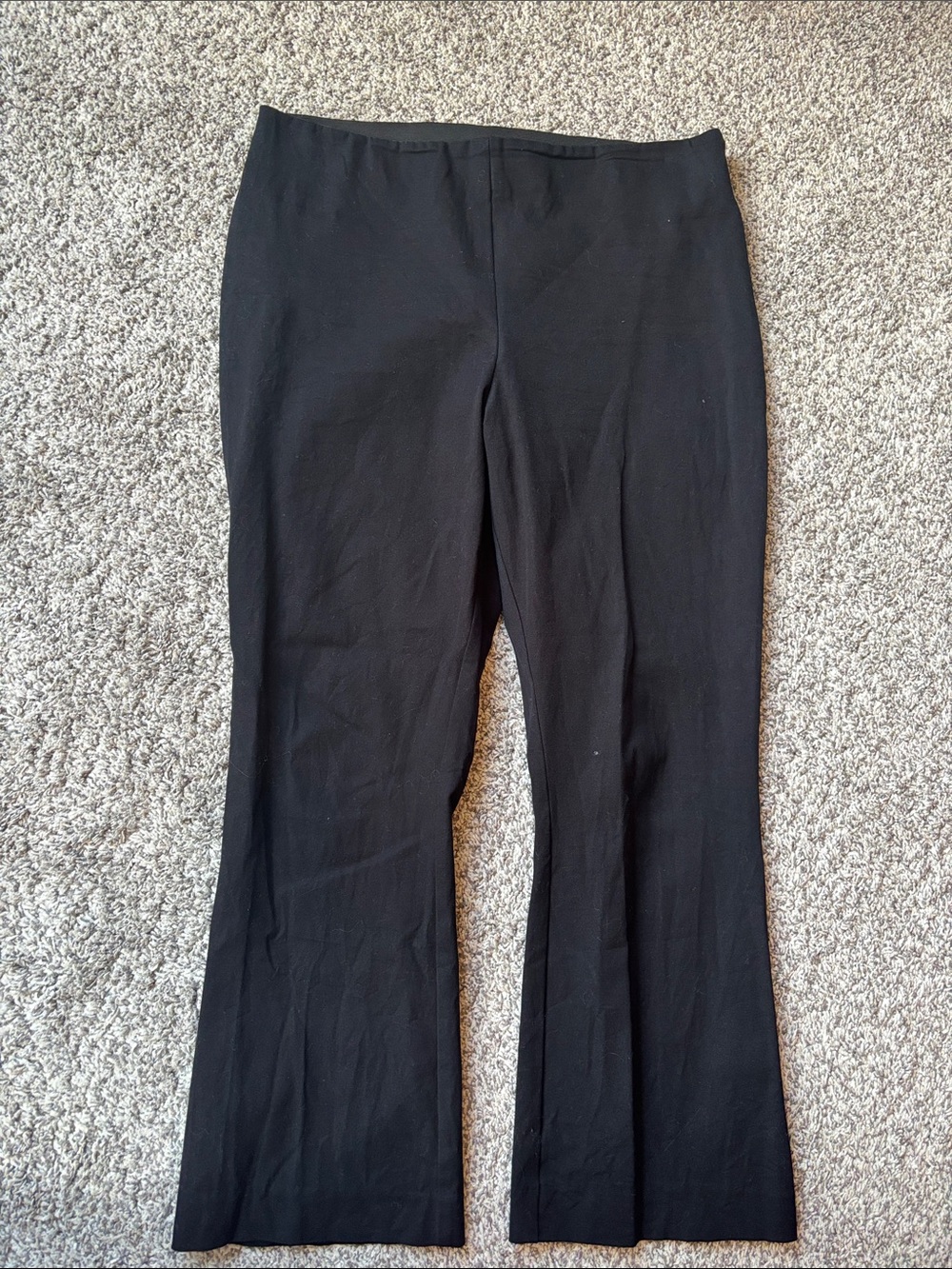 a new day Black Boot-Cut Stretch Pants